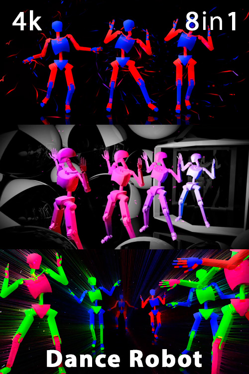 Dance Robot 4K (8in1)