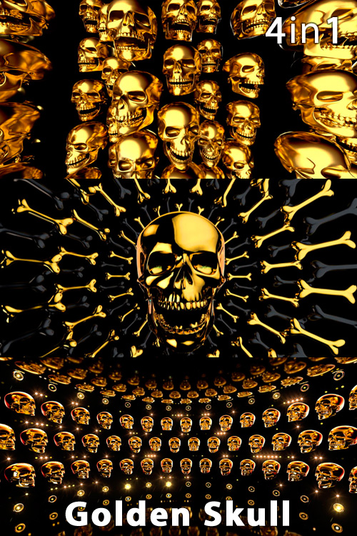 Golden Skull (4in1)
