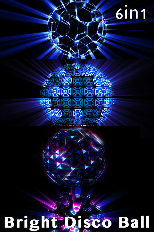 Bright Disco Ball (6in1)