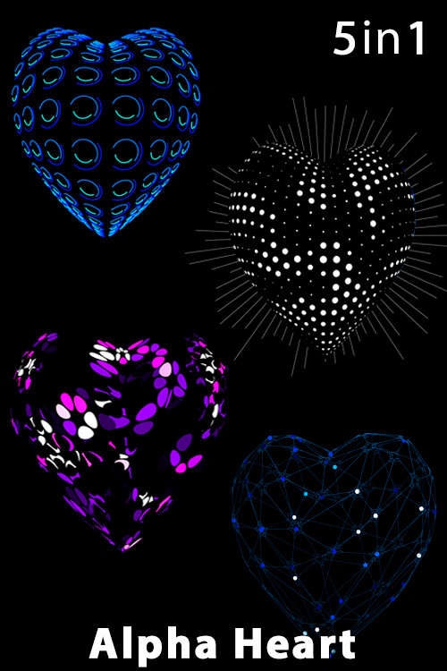 Alpha Hearts (4in1)