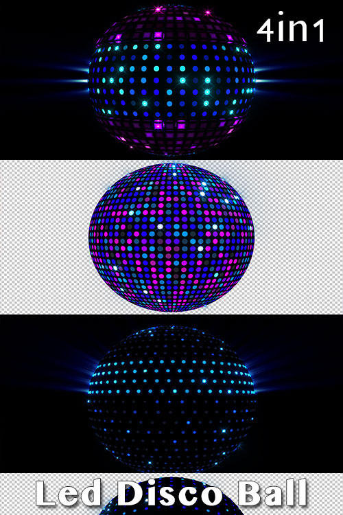 Led Disco Ball (4in1)