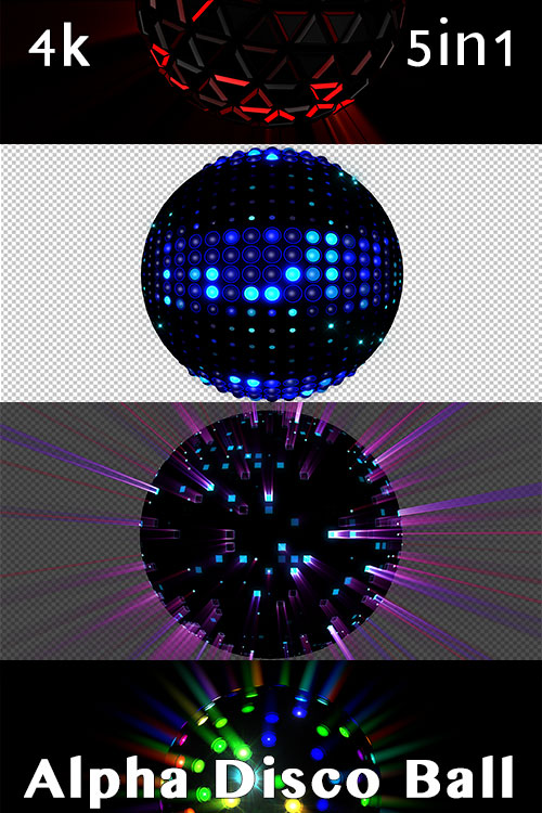 Alpha Disco Ball 4K (5in1)