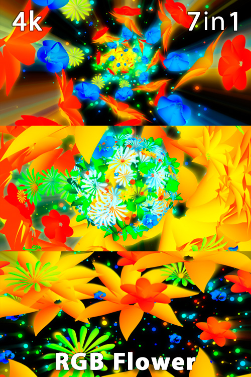 RGB Flower 4K (7in1)