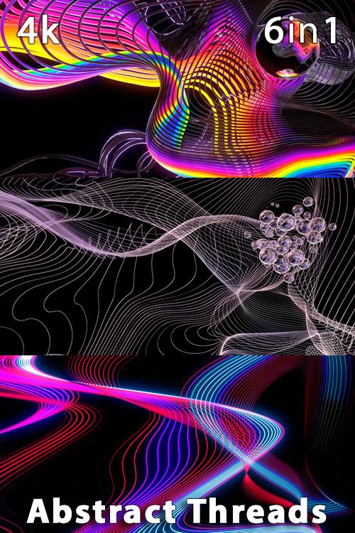 Abstract Threads 4K (6in1)