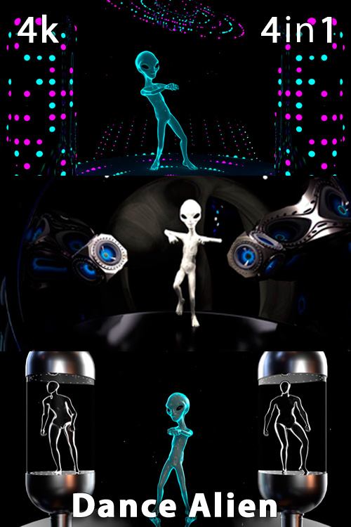 Dance Alien 4K (4in1)