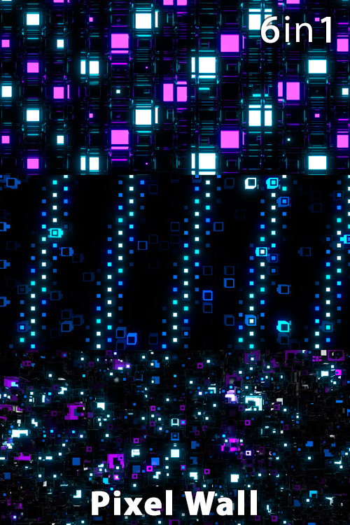 Pixel Wall (6in1)