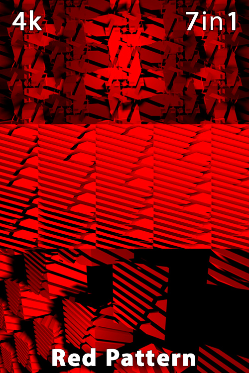Red Pattern 4K (7in1)