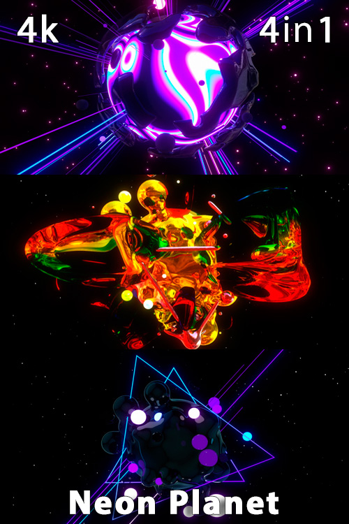 Neon Planet 4K (4in1)