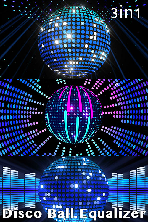 Equalizer Disco Ball (3in1)