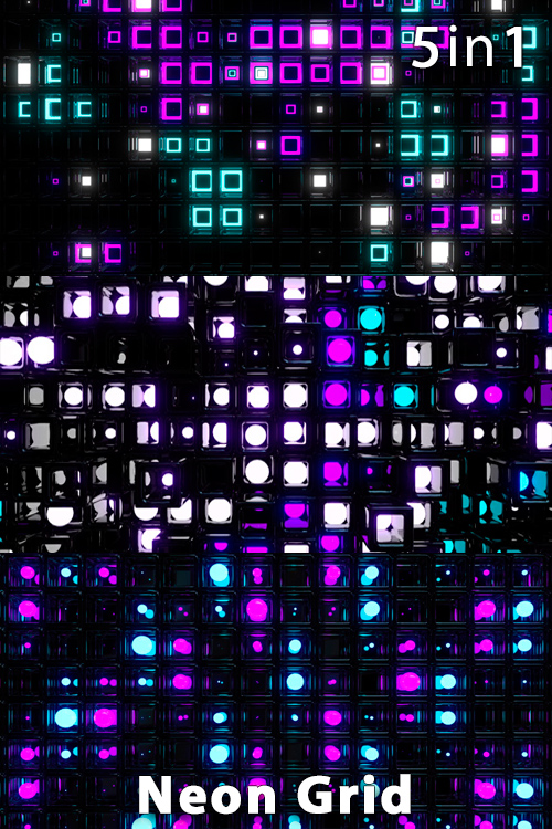 Neon Grid (5in1)