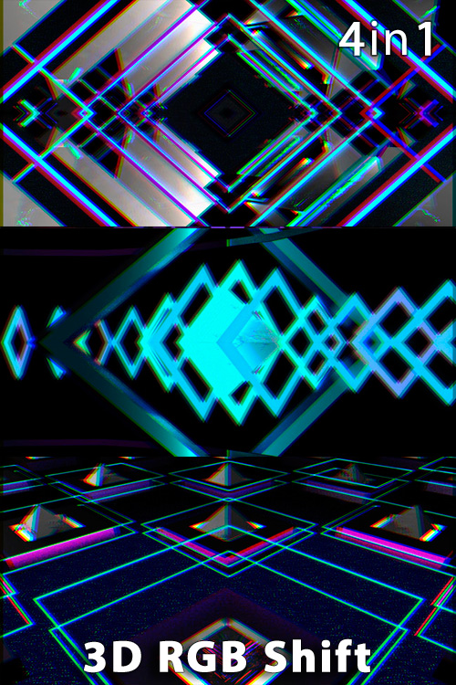 3D RGB Shift (4in1)