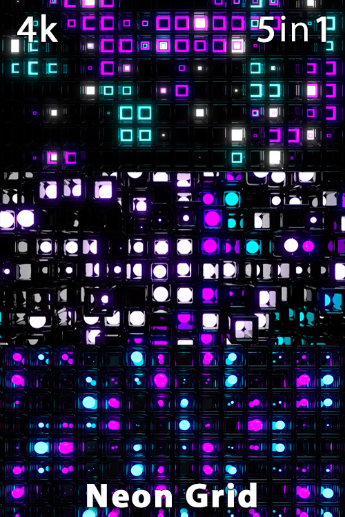 Neon Grid 4K (5in1)