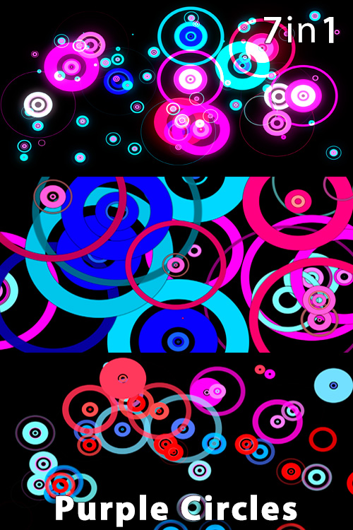 Purple Circles (7in1)