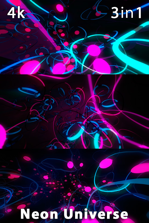 Neon Universe 4K (3in1)