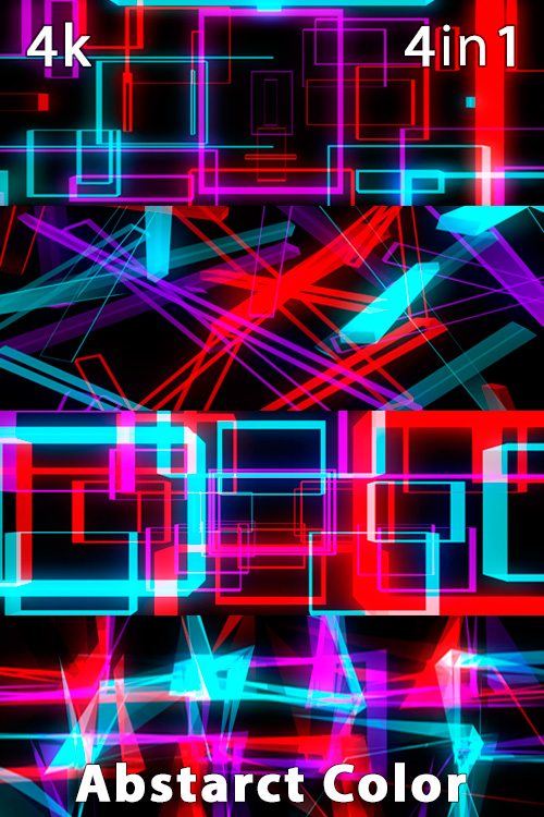 Abstract Color 4K (4in1)