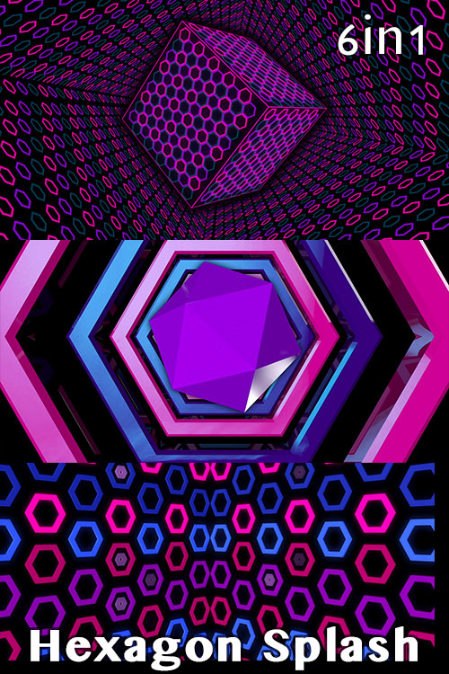 Hexagon Splash (6in1)