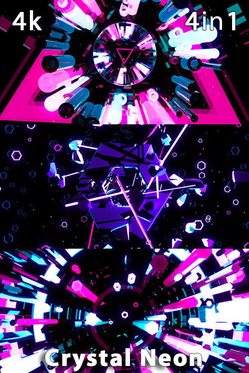 Crystal Neon 4K (4in1)