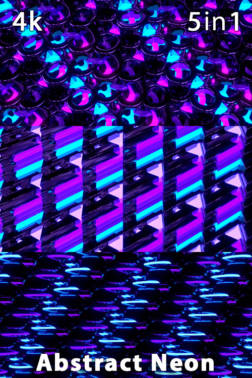 Abstract Neon 4K (5in1)