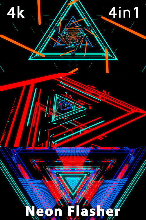Neon Flasher 4K (4in1)