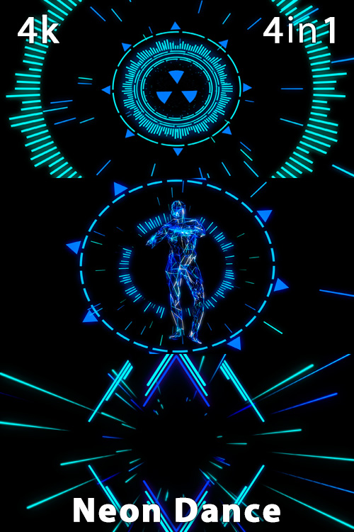 Neon Dance 4K (4in1)