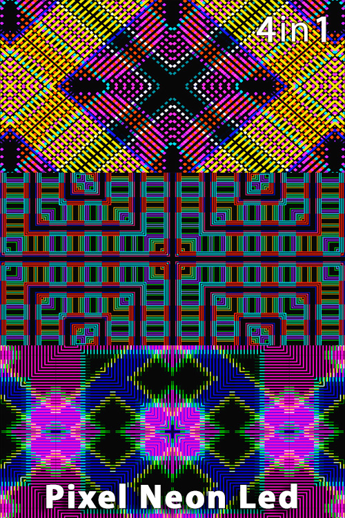 Pixel Neon Led (4in1)