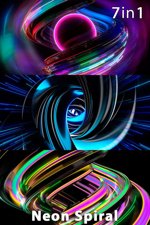 Neon Spiral (7in1)