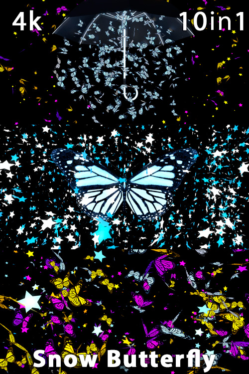 Snow Butterfly 4K (10in1)